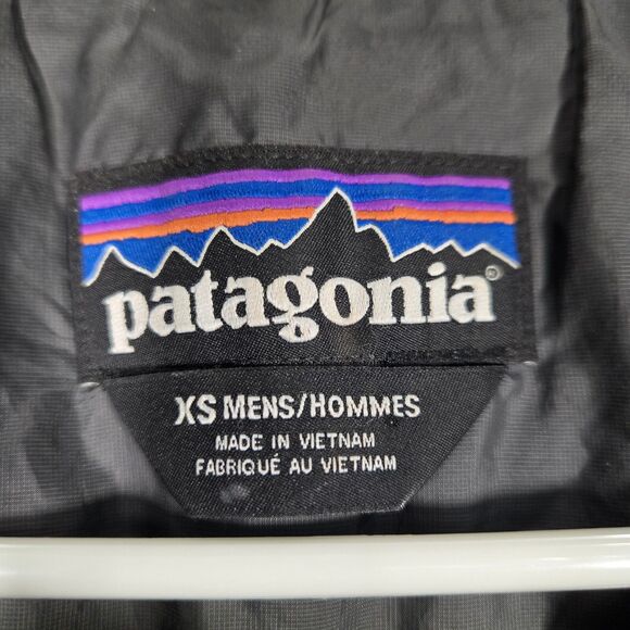 Patagonia Nano Puff Vest Women's  Charcoal Primaloft Puffer Full Zip XS Logo - Picture 3 of 12